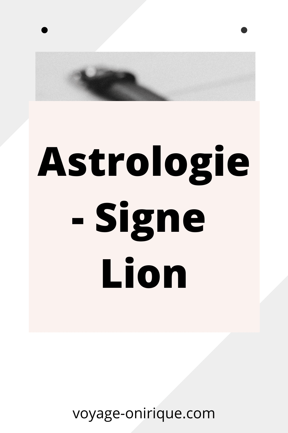 Astrologie - Signe Lion