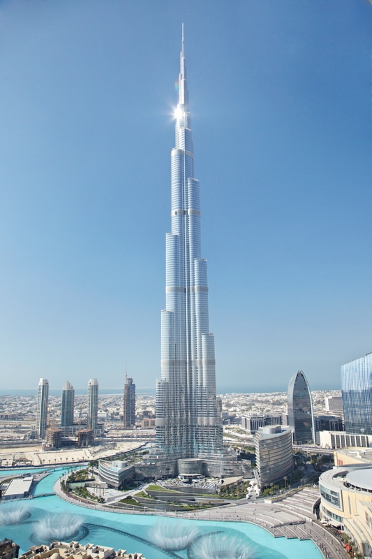 wallpaper et fond d'écran monument Burj Khalifa Dubaï pays paysage voyage tourisme