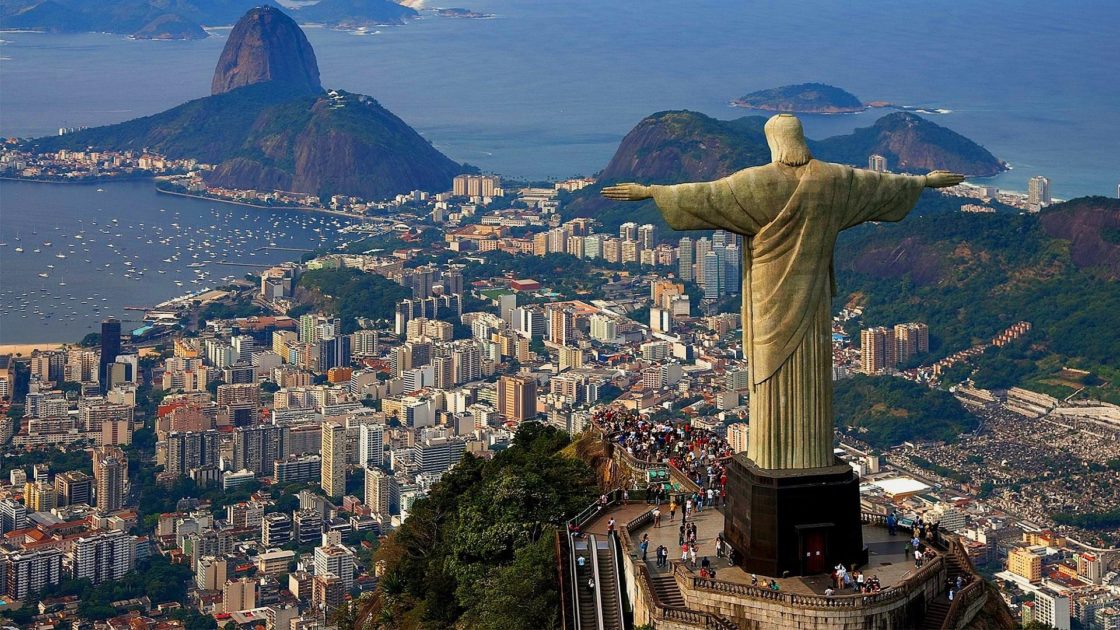 wallpaper et fond d'écran Brésil pays Rio de Janeiro monument paysage voyage tourisme