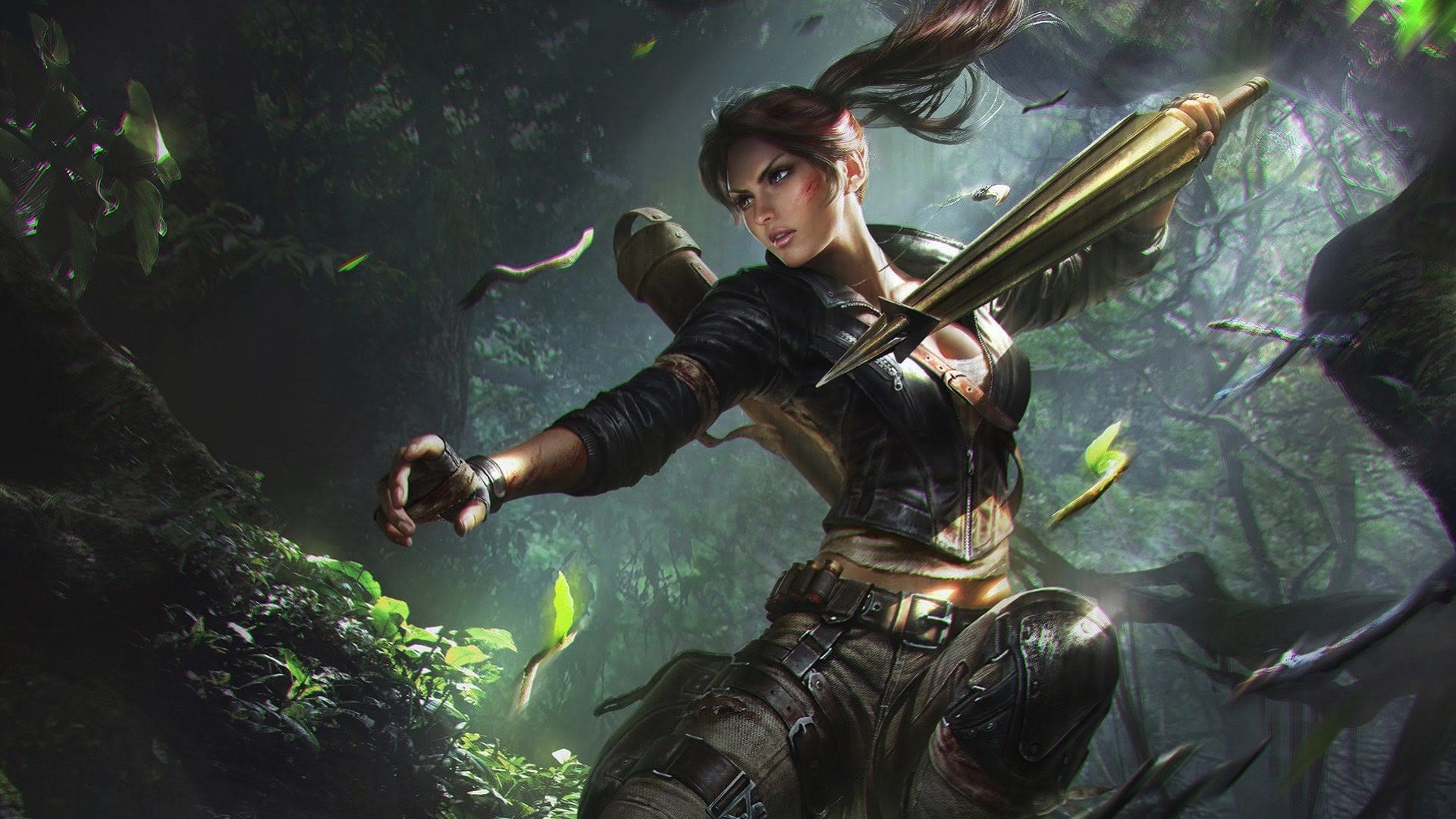 wallpaper et fond d'écran animé manga guerrière femme woman fantasy