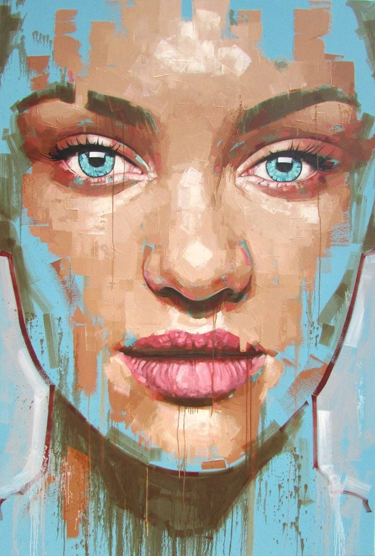 image artiste art painting illustrateur peinture peintre portrait