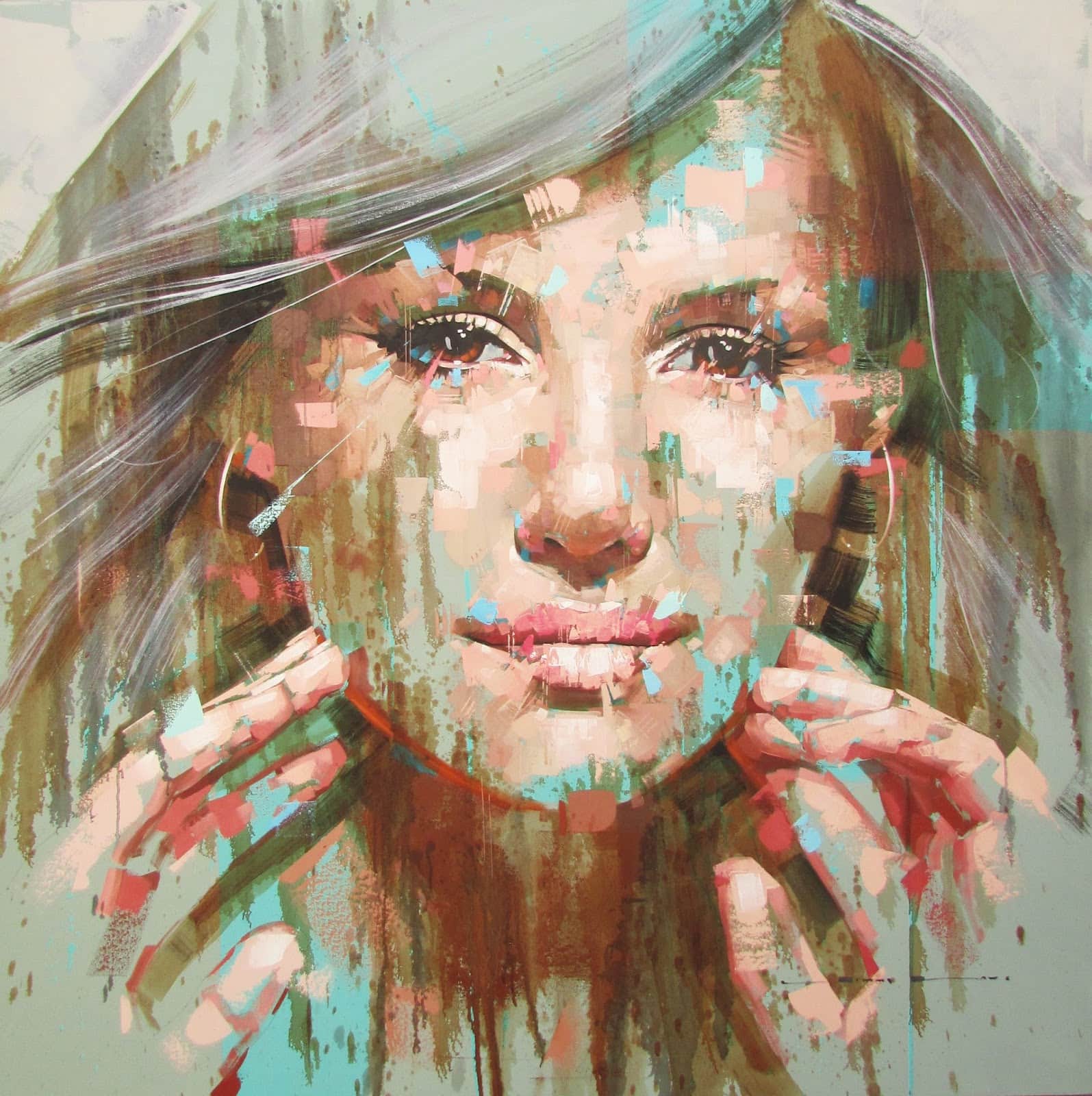 image artiste art painting illustrateur peinture peintre portrait