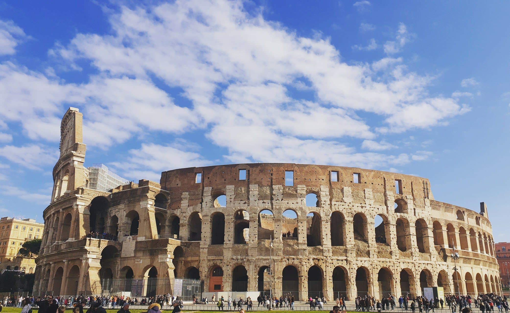 wallpaper et fond d'écran monument Colosseum Rome Italie pays paysage voyage