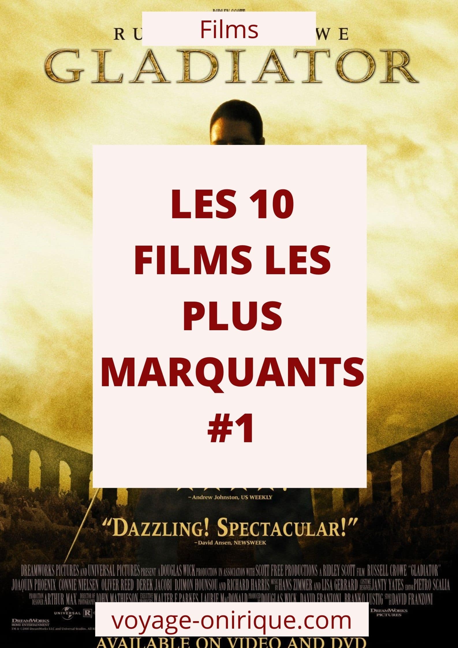 Les 10 films plus marquants #1 / The 10 most memorable Movies #1