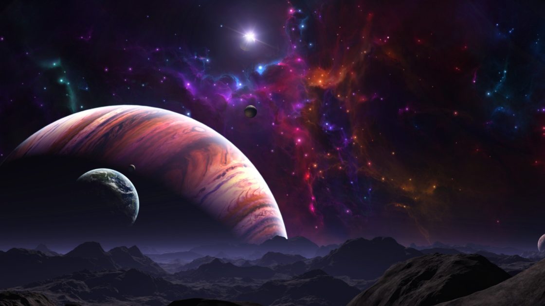 wallpaper et fond d'écran univers espace fantasy fantastique paysage