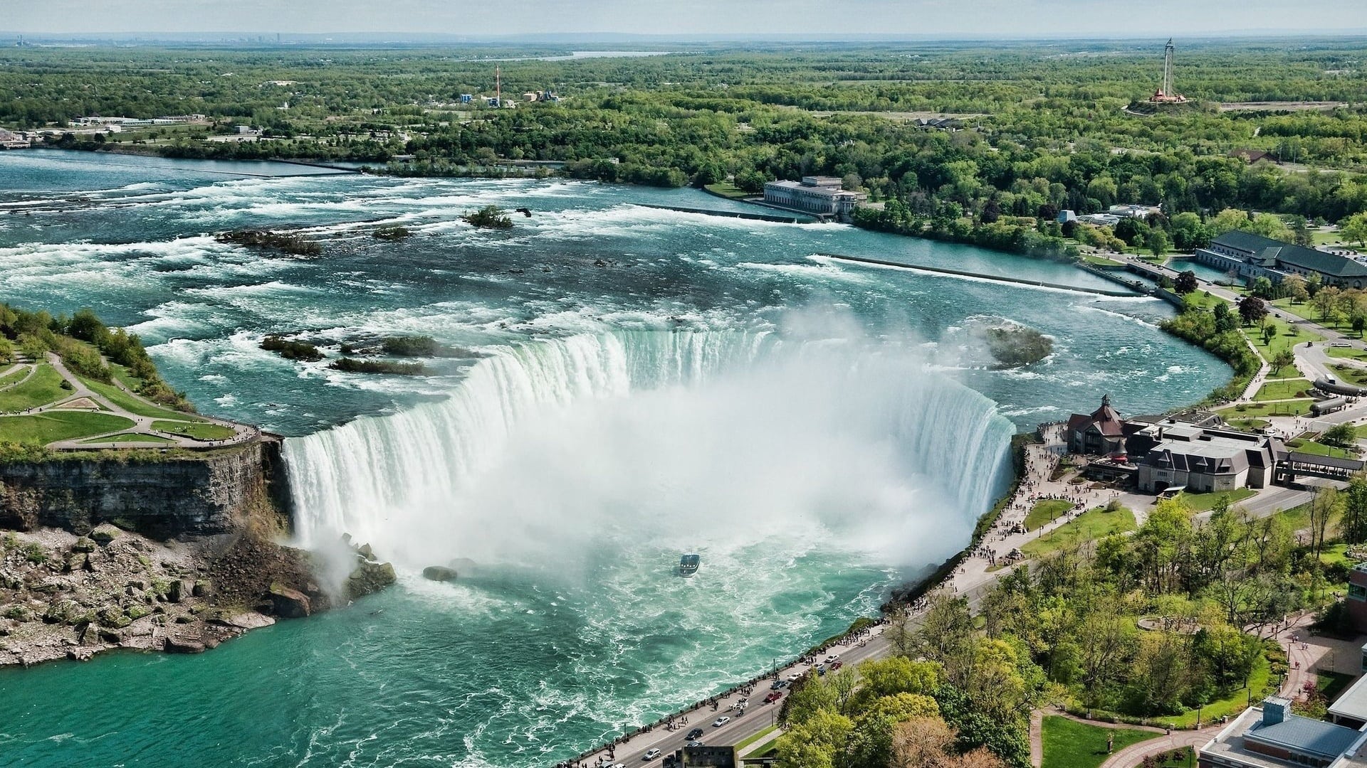 wallpaper et fond d'écran chutes niagara Canada nature paysage eau