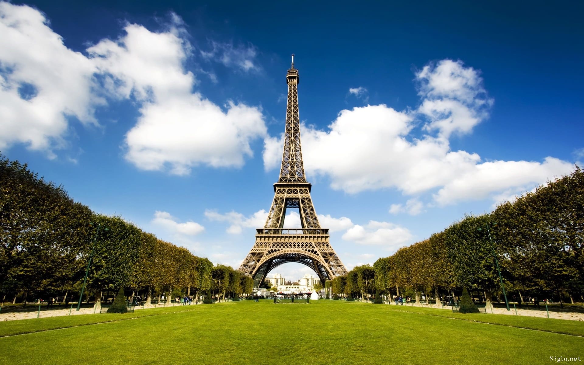 wallpaper et fond d'écran Paris pays paysage Tour Eiffel France monument