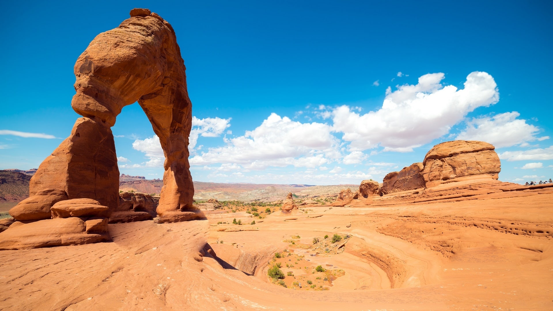 wallpaper et fond d'écran nature Arches Utah paysage landscape Amérique pays voyage tourisme