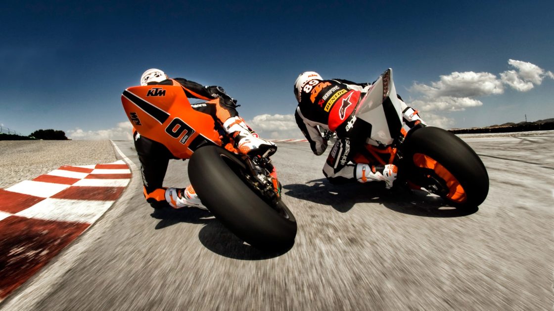 wallpaper et fond d'écran moto motards courses bikers