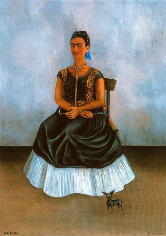 image artiste Frida Kahlo art peinture peintre painting portrait