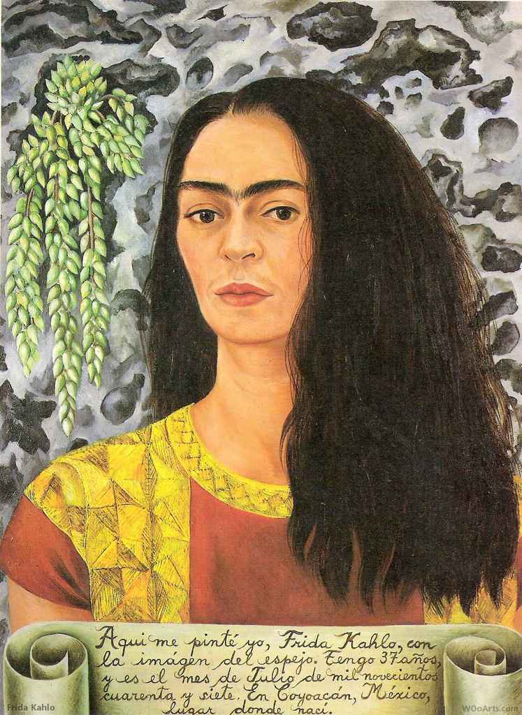 image artiste Frida Kahlo art peinture peintre painting portrait