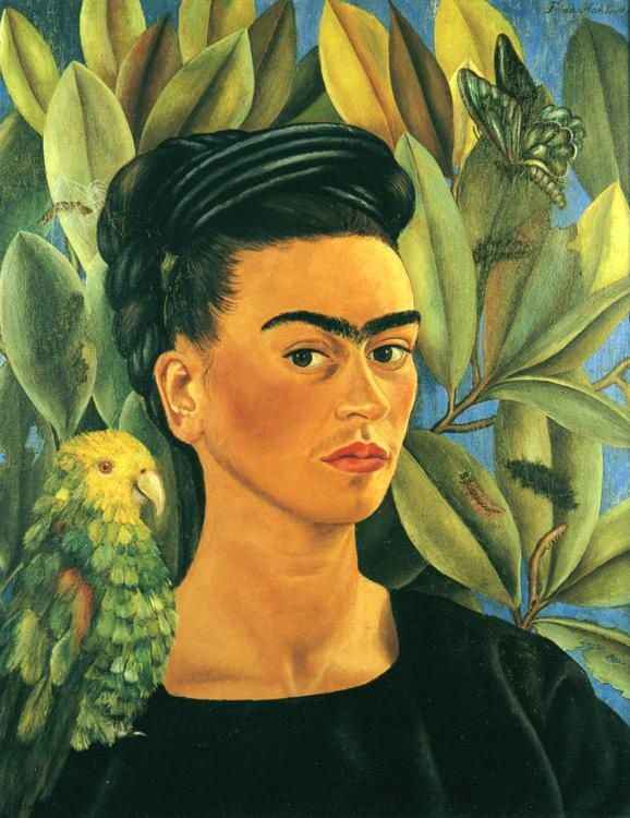 image artiste Frida Kahlo art peinture peintre painting portrait