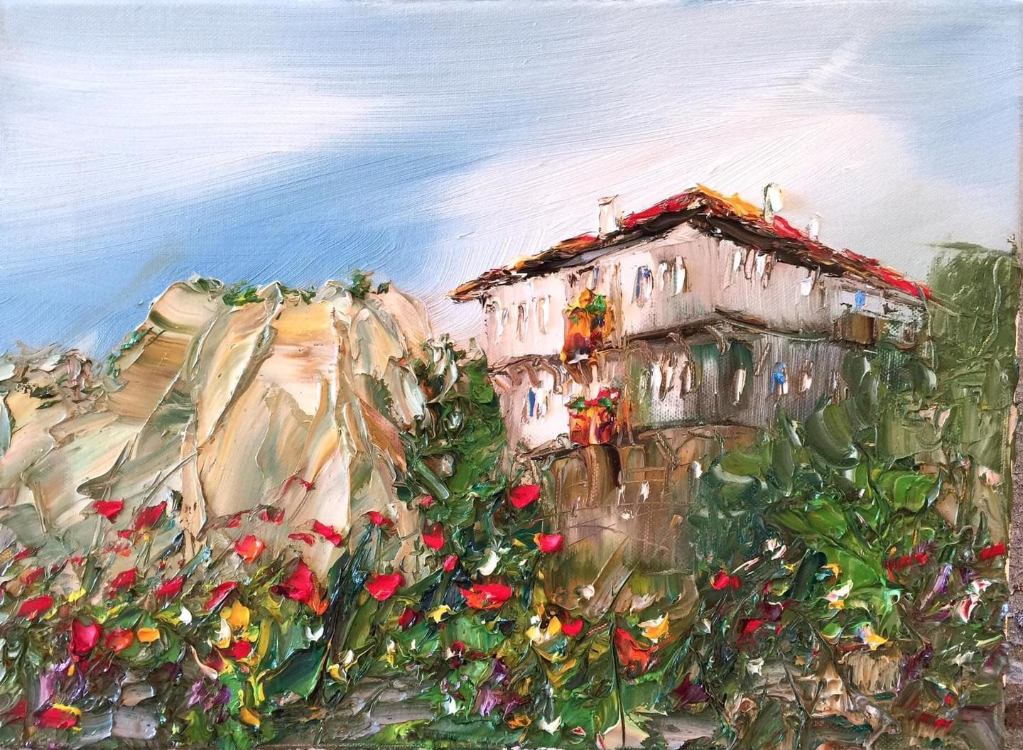 image artiste art peinture peintre paysage nature Georgi Petrov tableau toile painting