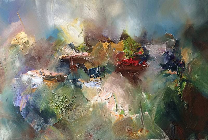 image artiste art peinture peintre paysage nature Georgi Petrov tableau toile painting