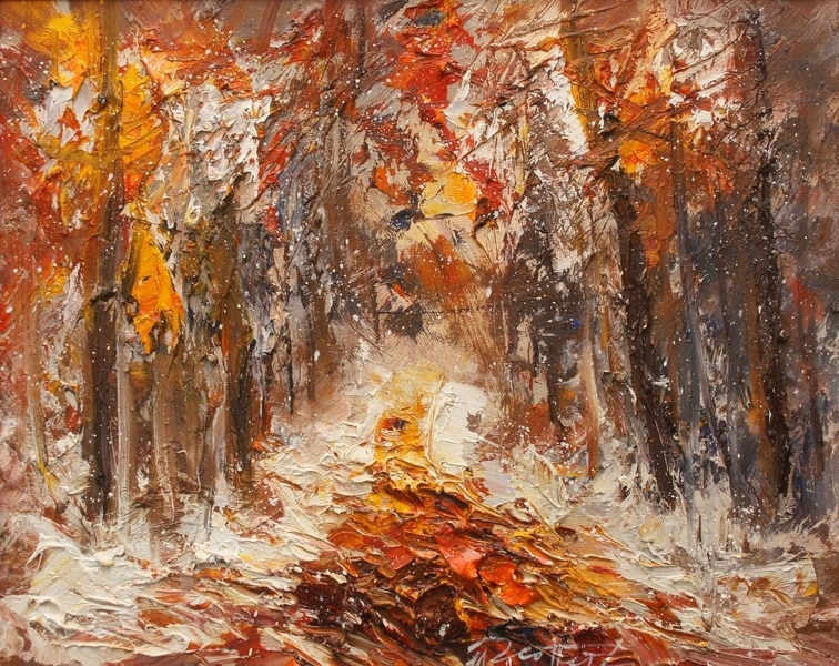 image artiste art peinture peintre paysage nature Georgi Petrov tableau toile painting