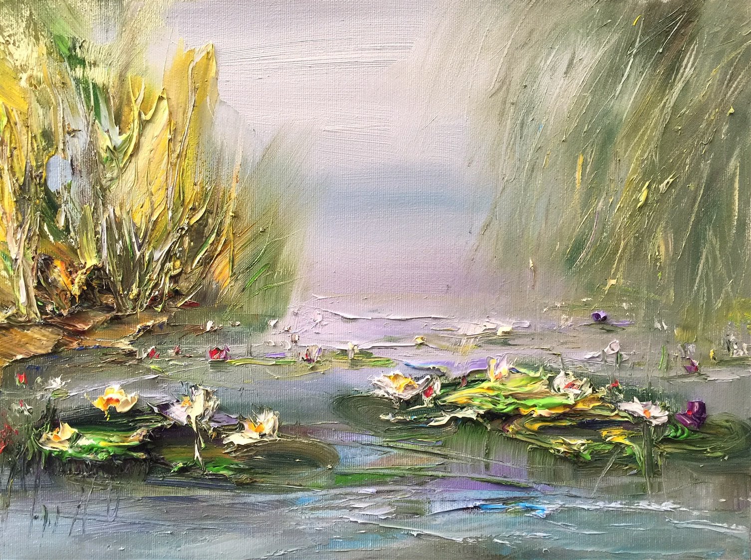image artiste art peinture peintre paysage nature Georgi Petrov tableau toile painting
