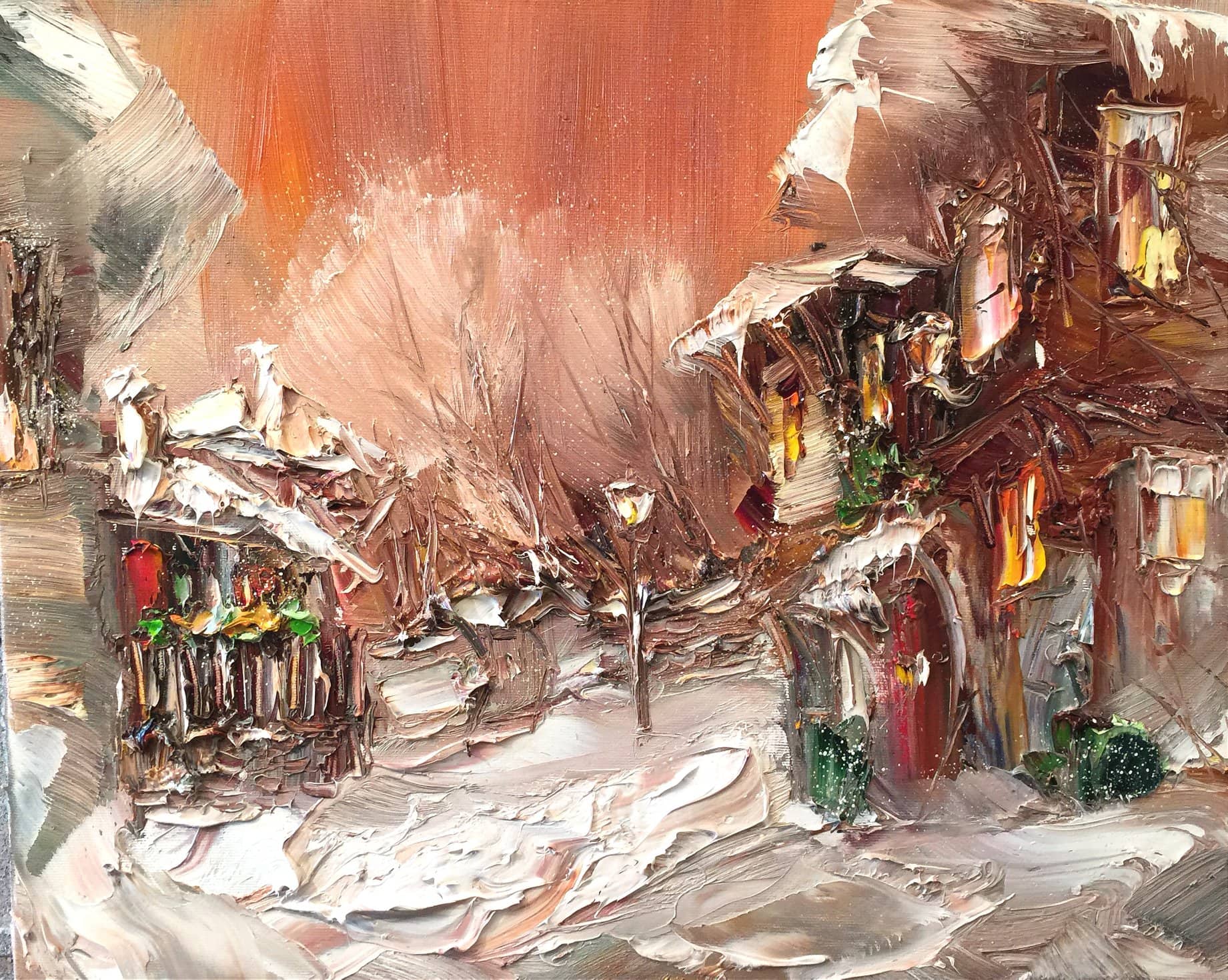 image artiste art peinture peintre paysage nature Georgi Petrov tableau toile painting