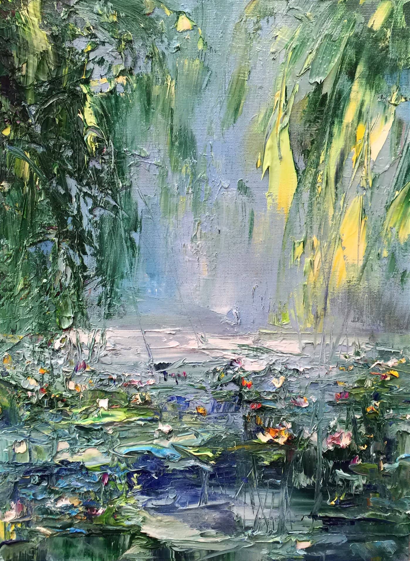 image artiste art peinture peintre paysage nature Georgi Petrov tableau toile painting