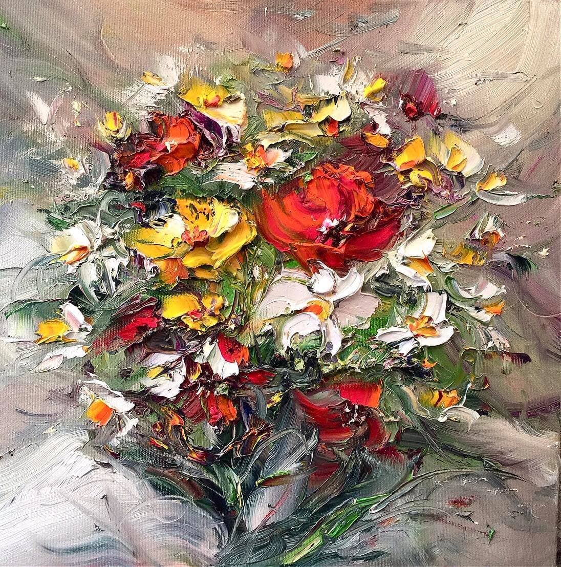 image artiste art peinture peintre paysage nature Georgi Petrov tableau toile painting