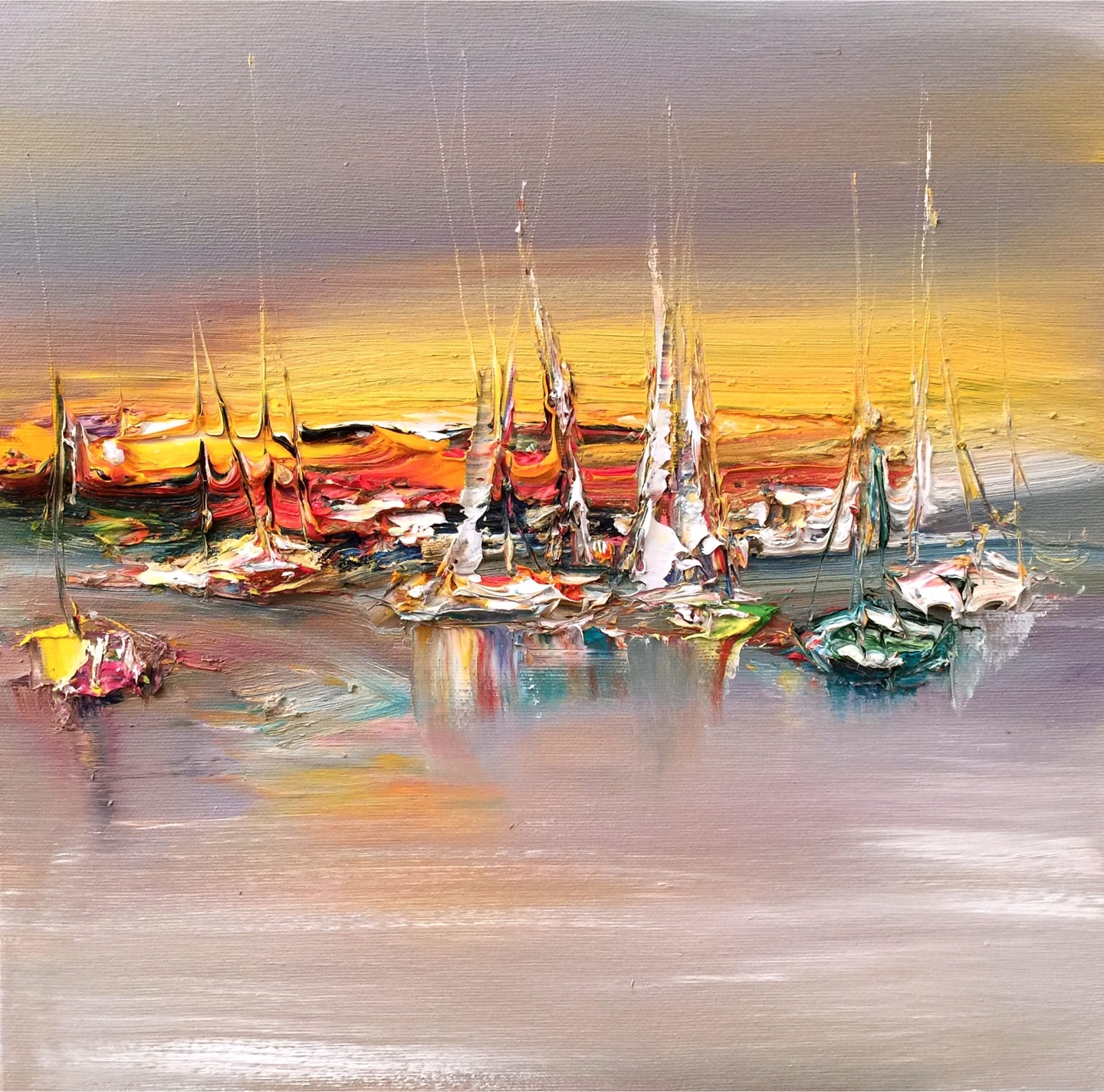 image artiste art peinture peintre paysage nature Georgi Petrov tableau toile painting
