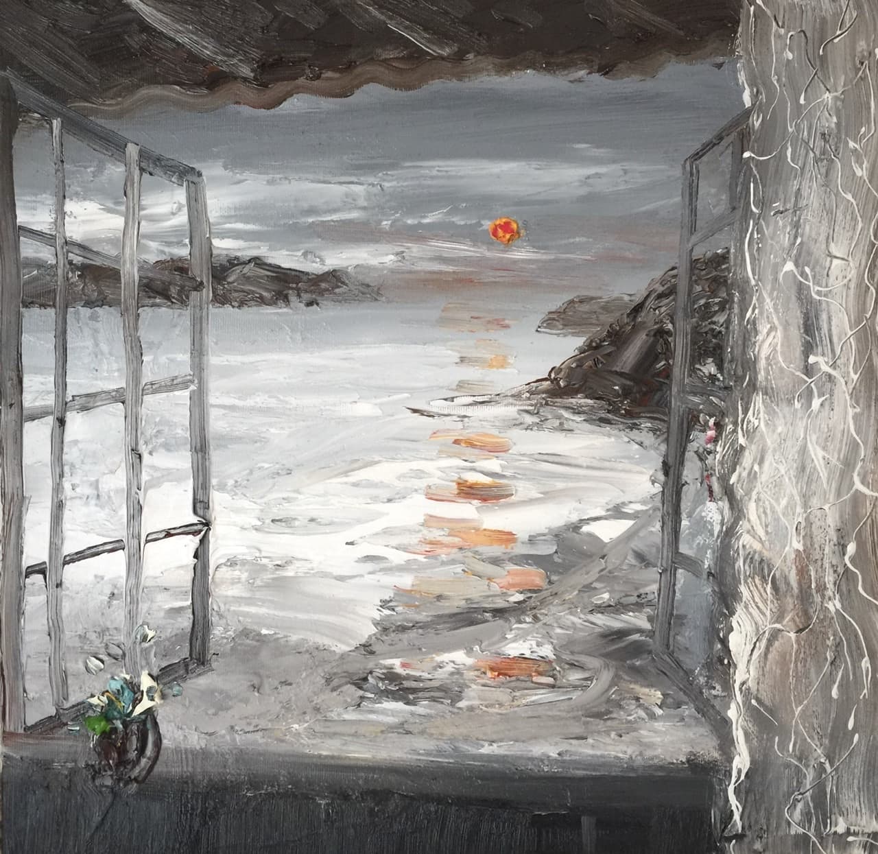image artiste art peinture peintre paysage nature Georgi Petrov tableau toile painting
