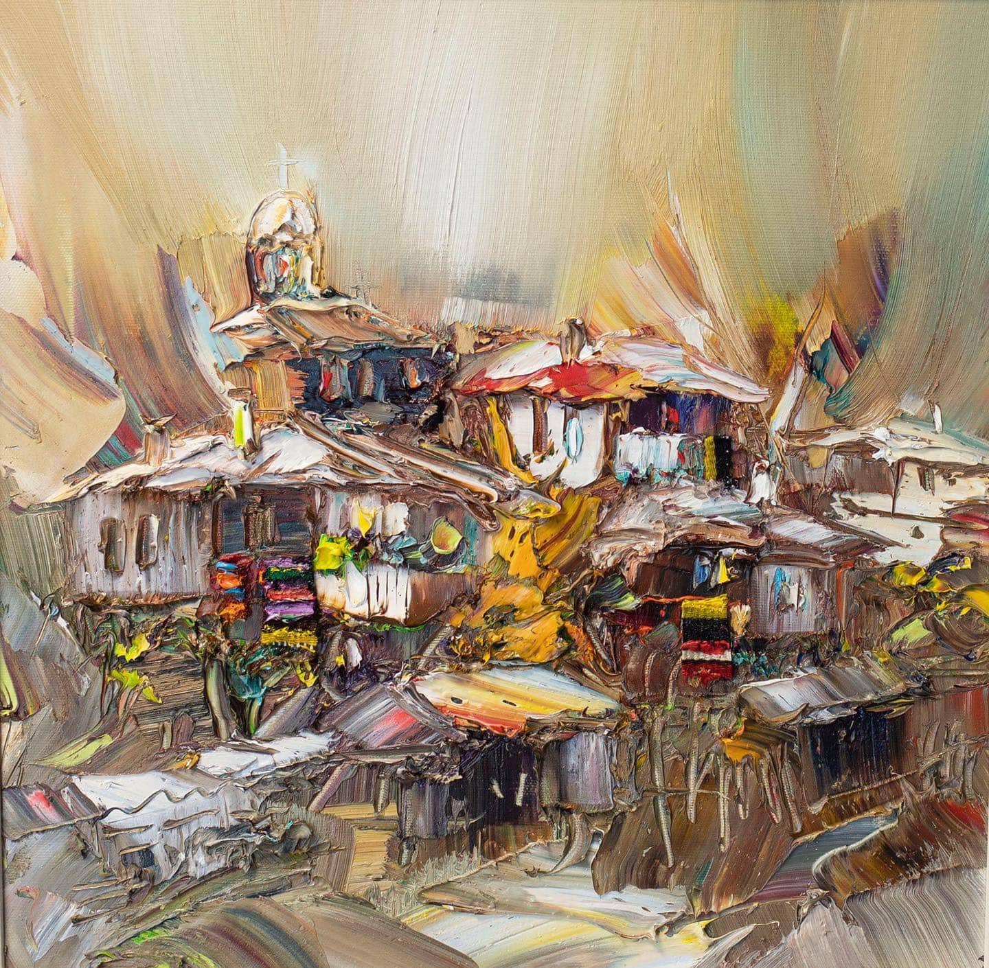 image artiste art peinture peintre paysage nature Georgi Petrov tableau toile painting