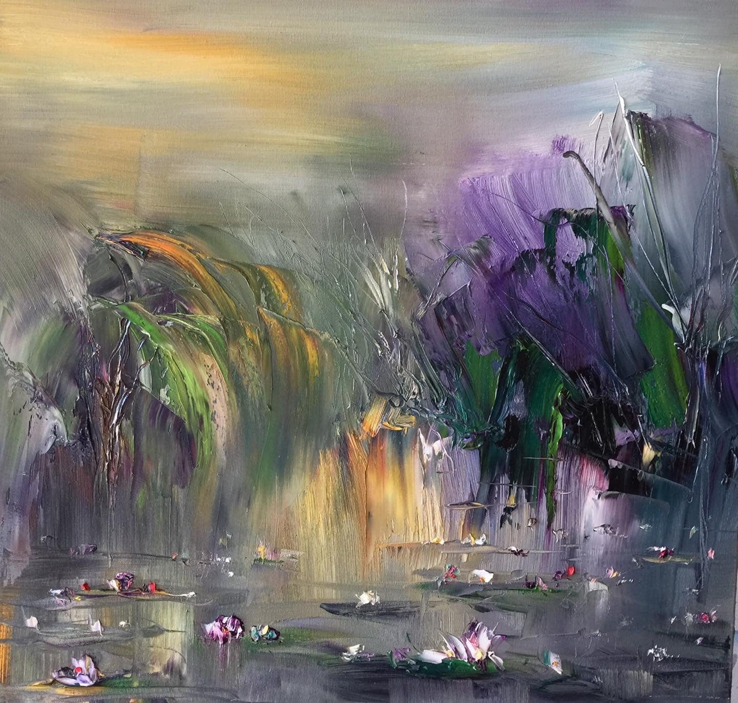 image artiste art peinture peintre paysage nature Georgi Petrov tableau toile painting