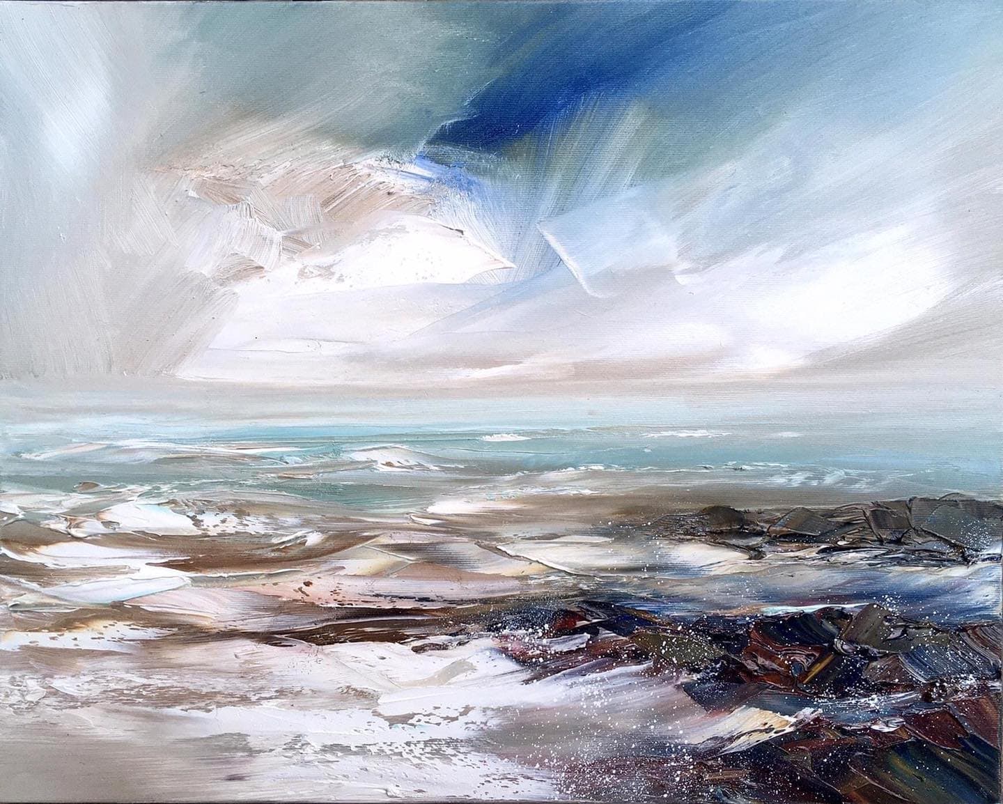 image artiste art peinture peintre paysage nature Georgi Petrov tableau toile painting