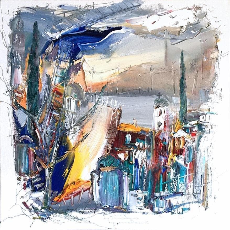image artiste art peinture peintre paysage nature Georgi Petrov tableau toile painting