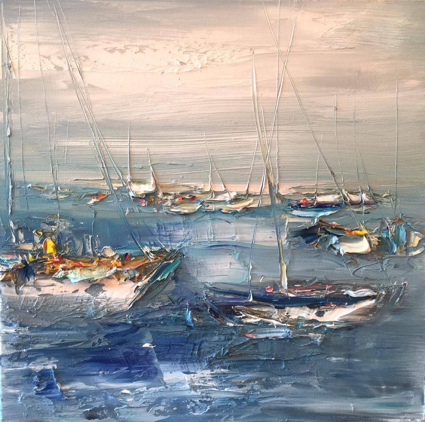 image artiste art peinture peintre paysage nature Georgi Petrov tableau toile painting