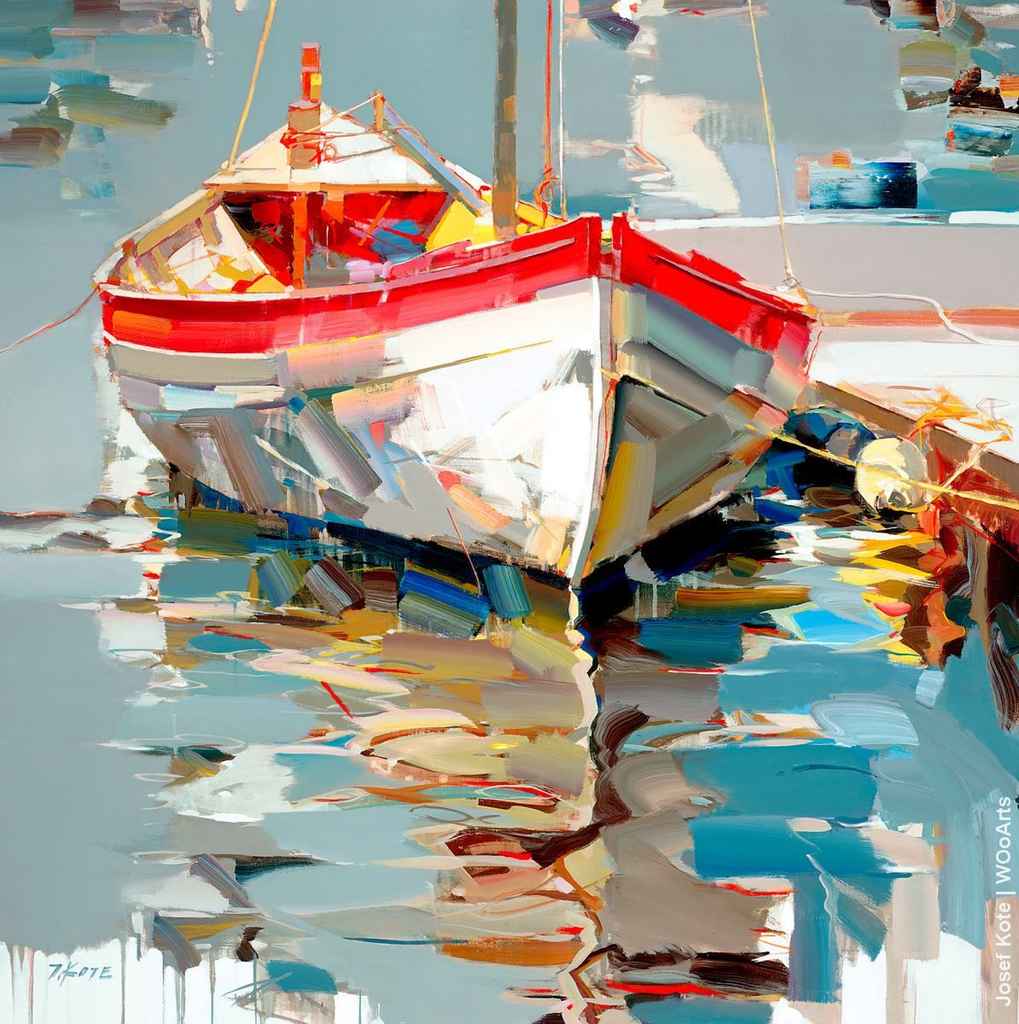 image artiste art painting bateau peintre peinture tableau paysage