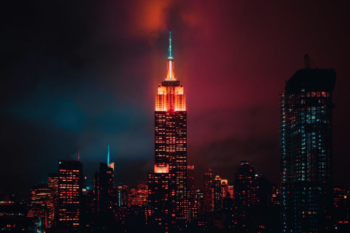 wallpaper et fond d'écran Empire State building Amérique New York paysage monument voyage travel tourisme