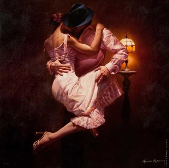 image artiste art peinture painting danse peintre Hamish Blakely couple