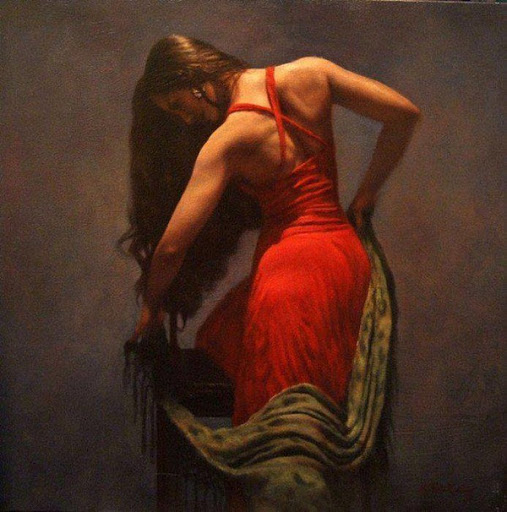 image artiste art peinture painting danse peintre Hamish Blakely couple