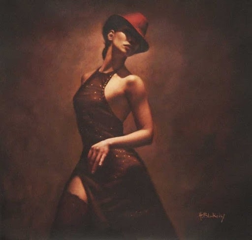 image artiste art peinture painting danse peintre Hamish Blakely couple