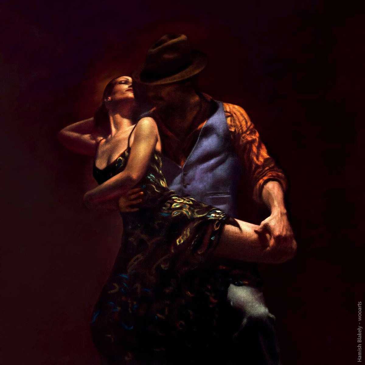 image artiste art peinture painting danse peintre Hamish Blakely