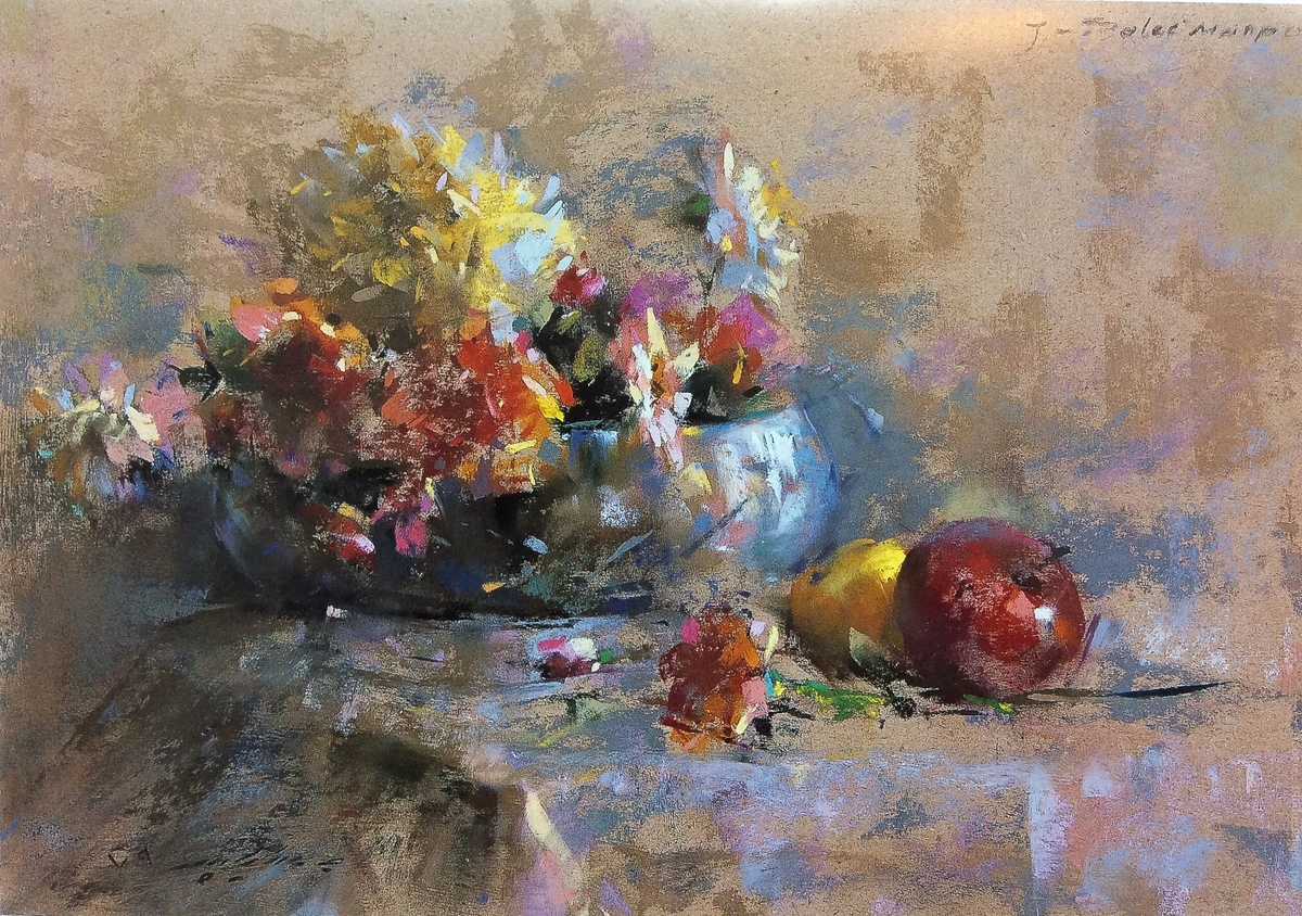 image artiste Artist art painting peinture peintre portrait femme paysage fleurs illustration illustrateur Javad Soleimanpour