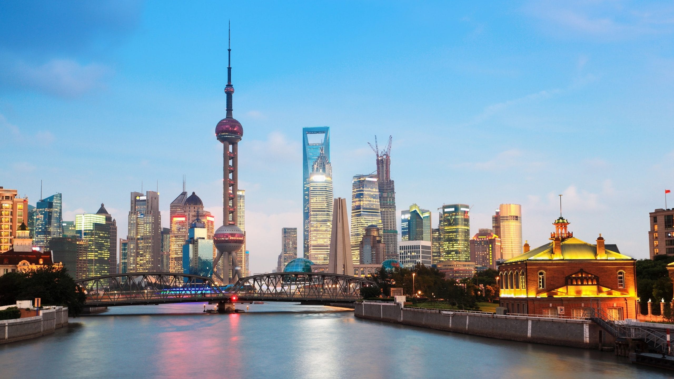 wallpaper et fond d'écran Shanghai Chine paysage pays Asie ville city voyage China travel tourisme