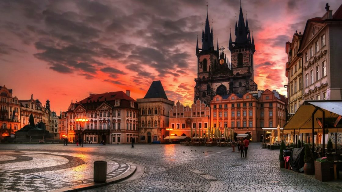 wallpaper et fond d'écran ville city Prague paysage voyage travel tourisme