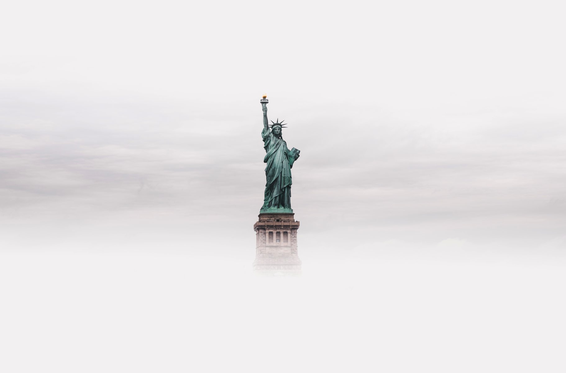 wallpaper et fond d'écran Statue de la liberté Amérique New York monument voyage travel tourisme