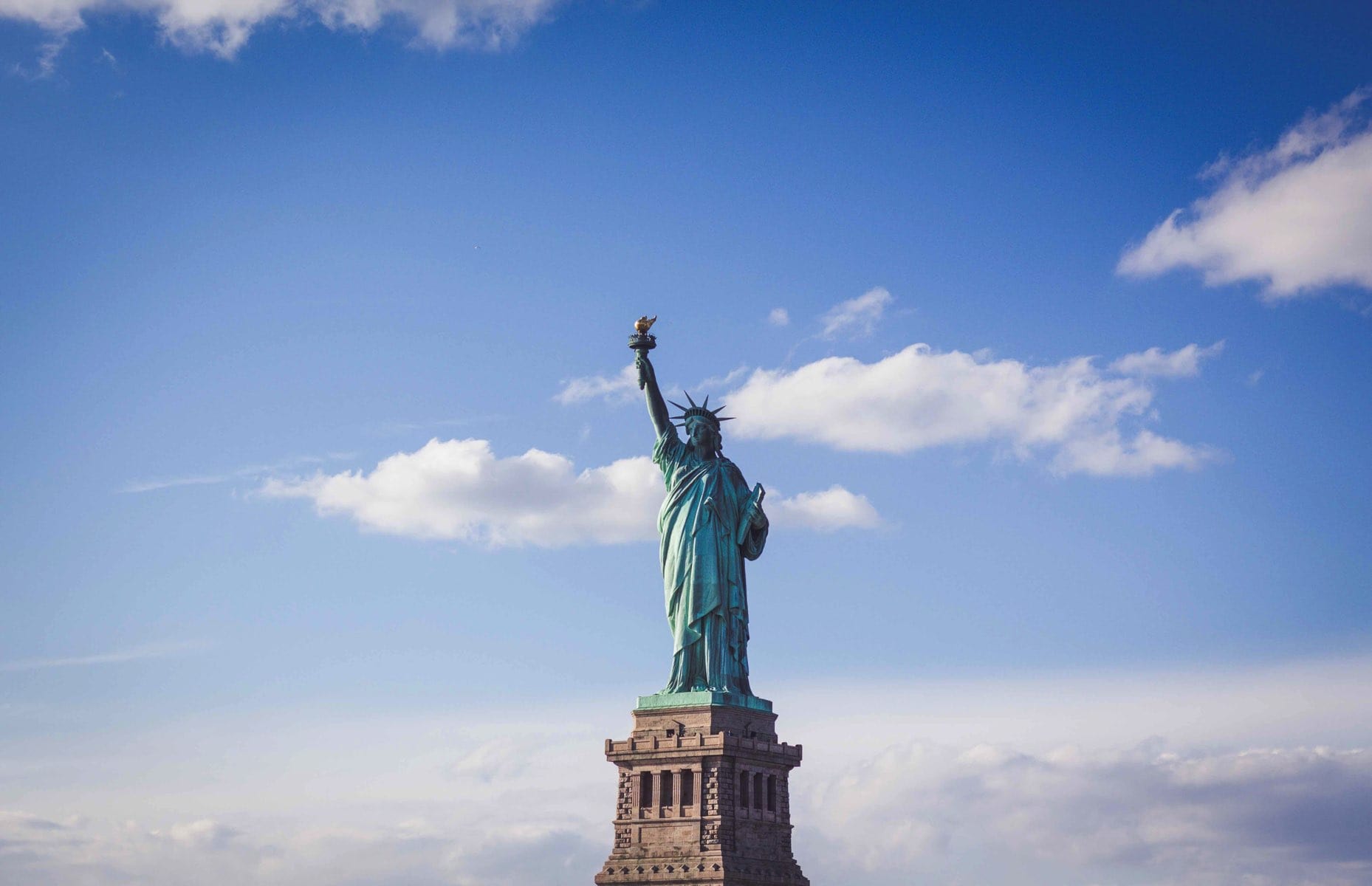 wallpaper et fond d'écran Statue de la liberté Amérique New York monument voyage travel tourisme pays