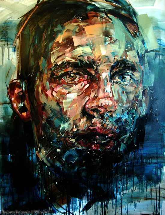 image artiste art portrait Andrew Salgado artistpeinture painting illustration peintre