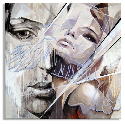 image artiste art peinture peintre portrait painting femme illustration Danny O Connor talent toile pinceau Artist