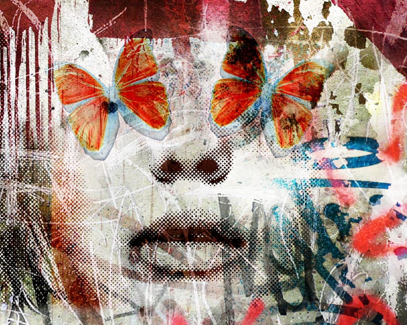 image artiste art peinture peintre portrait painting femme illustration Danny O Connor talent toile pinceau Artist