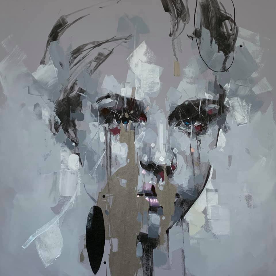 image artiste art peinture painting peintre portrait illustration pinceaux Artist Jimmy Law
