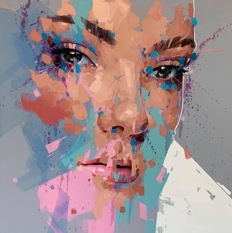 image artiste art peinture painting peintre portrait illustration pinceaux Artist Jimmy Law