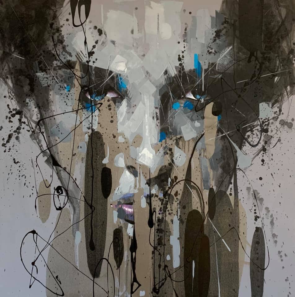 image artiste art peinture painting peintre portrait illustration pinceaux Artist Jimmy Law