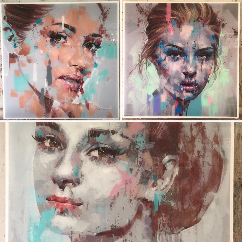 image artiste art peinture painting peintre portrait illustration pinceaux Artist Jimmy Law