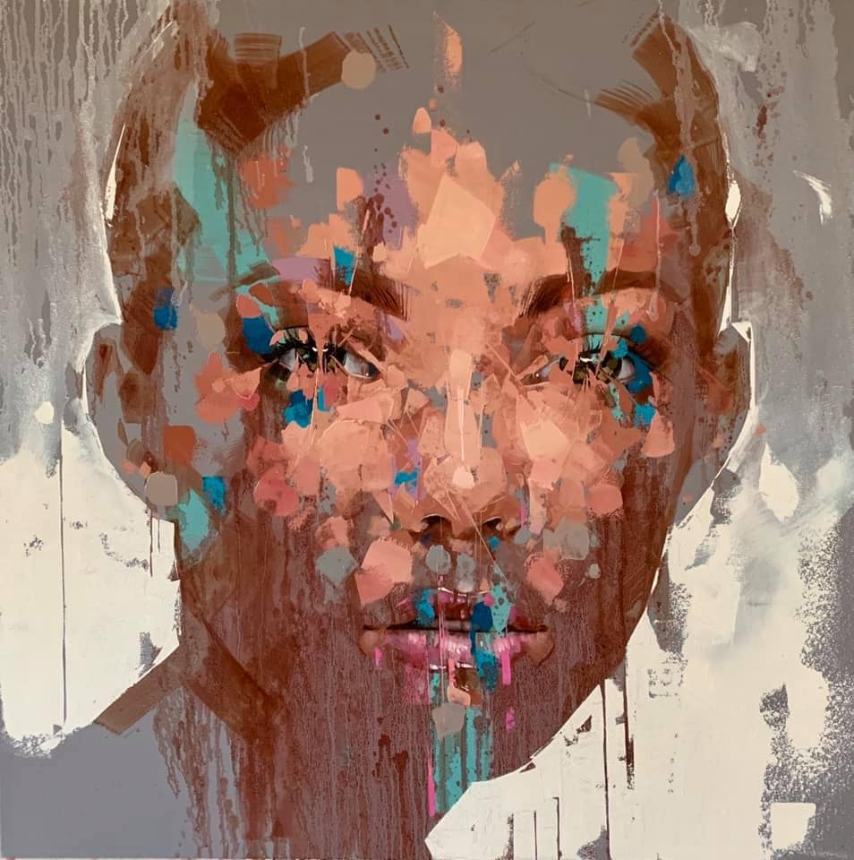 image artiste art peinture painting peintre portrait illustration pinceaux Artist Jimmy Law