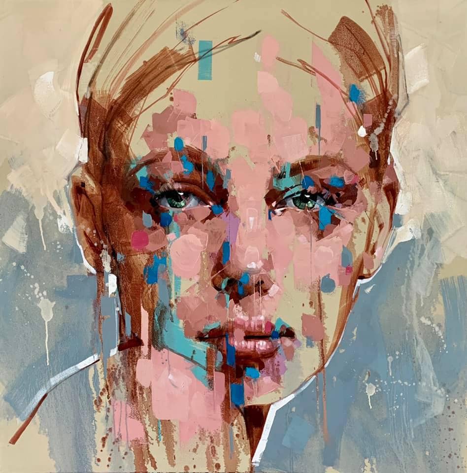 image artiste art peinture painting peintre portrait illustration pinceaux Artist Jimmy Law